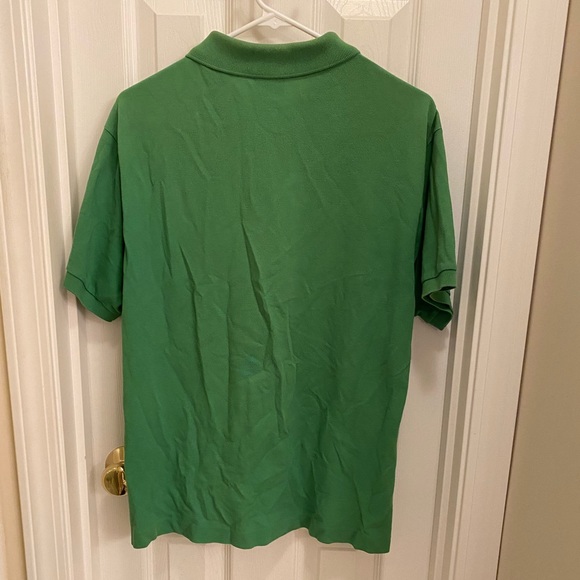 Lacoste Green Devanlay Short Sleeve Pique Polo Shirt - Picture 2 of 9